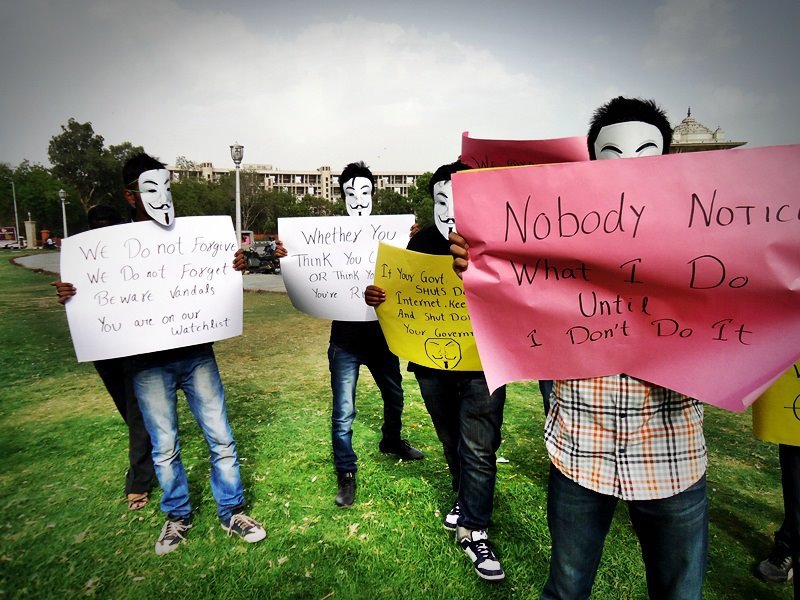 An open letter to Anonymous - Operation India 1