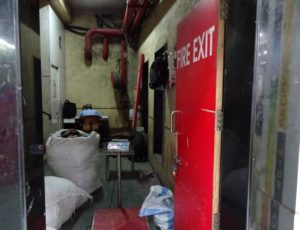 7 What lies inside Big Bazaar's fire exit