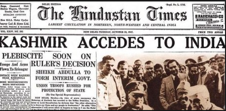 Kashmir Accedes to India