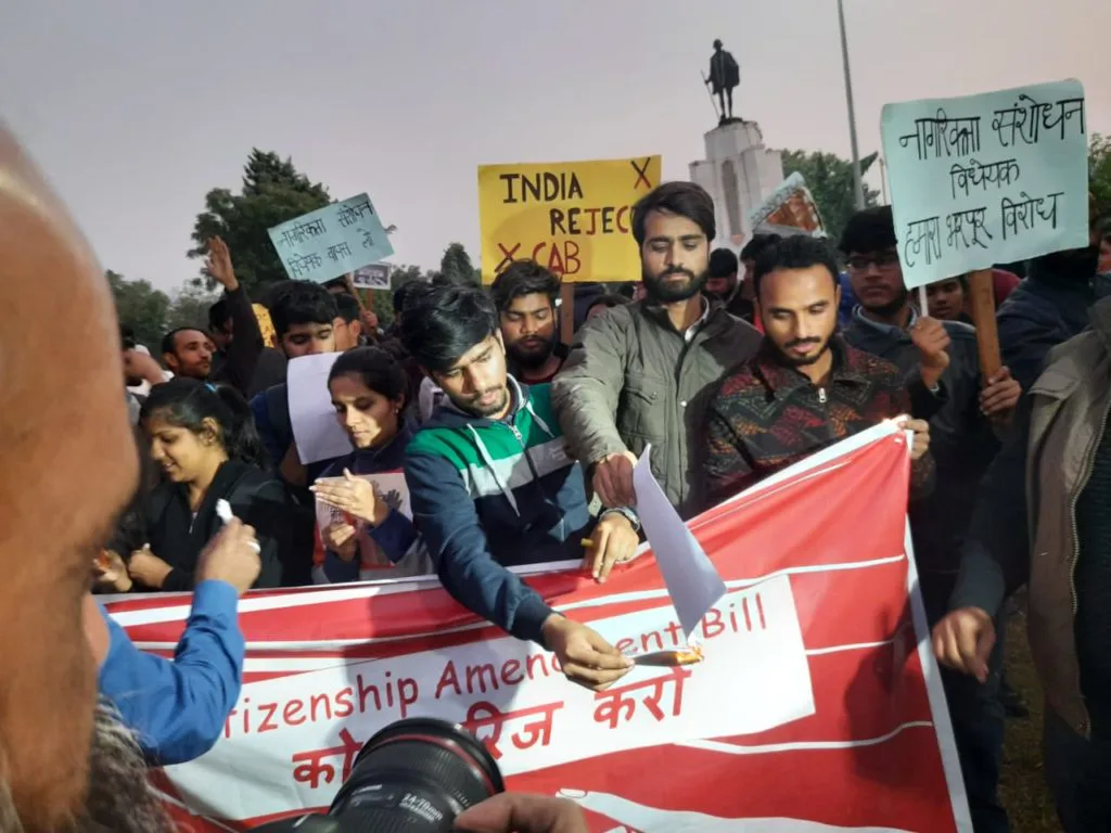 Human Rights Day observed on the streets of Jaipur protesting CAB and NRC 13