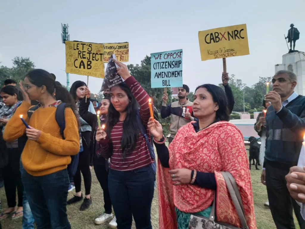 Human Rights Day observed on the streets of Jaipur protesting CAB and NRC 11