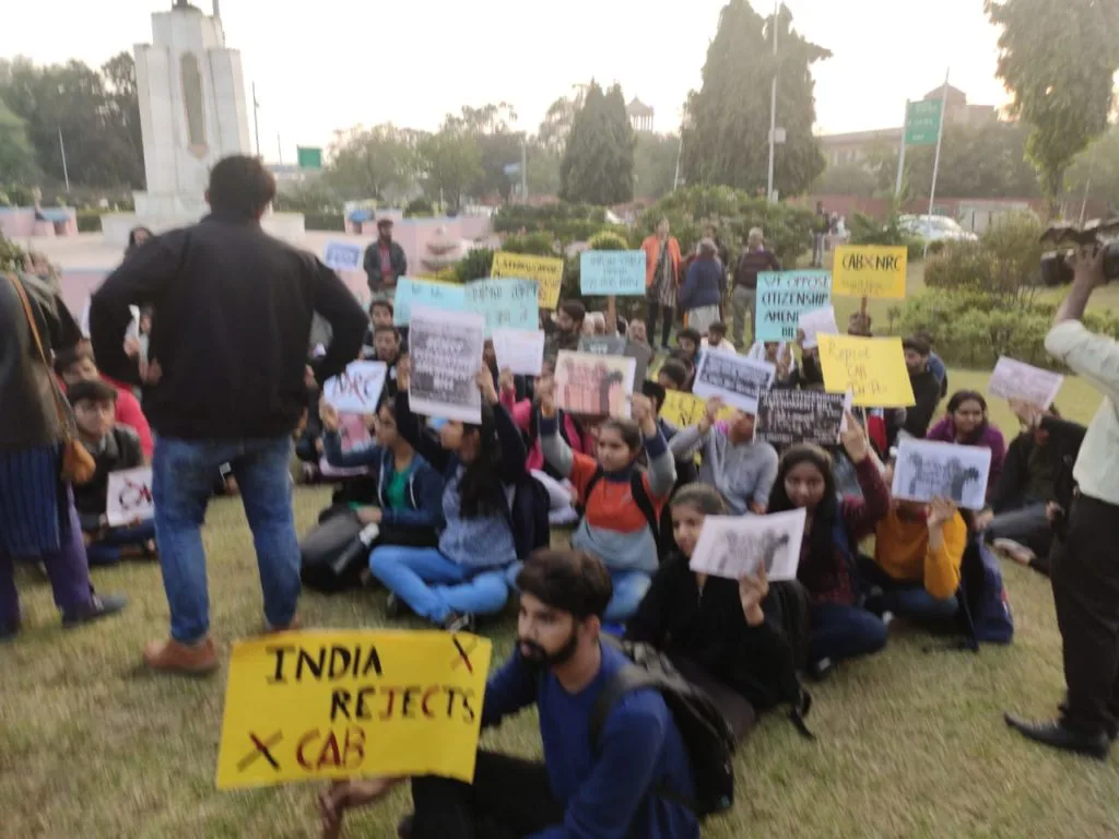 Human Rights Day observed on the streets of Jaipur protesting CAB and NRC 7