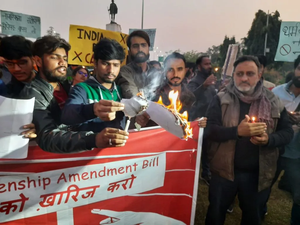 Human Rights Day observed on the streets of Jaipur protesting CAB and NRC 2