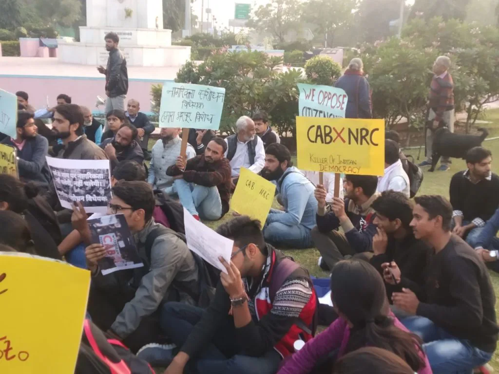 Human Rights Day observed on the streets of Jaipur protesting CAB and NRC 18