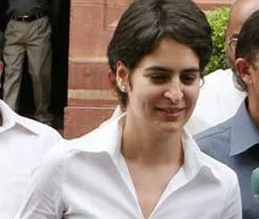 Priyanka Gandhi's normal look.