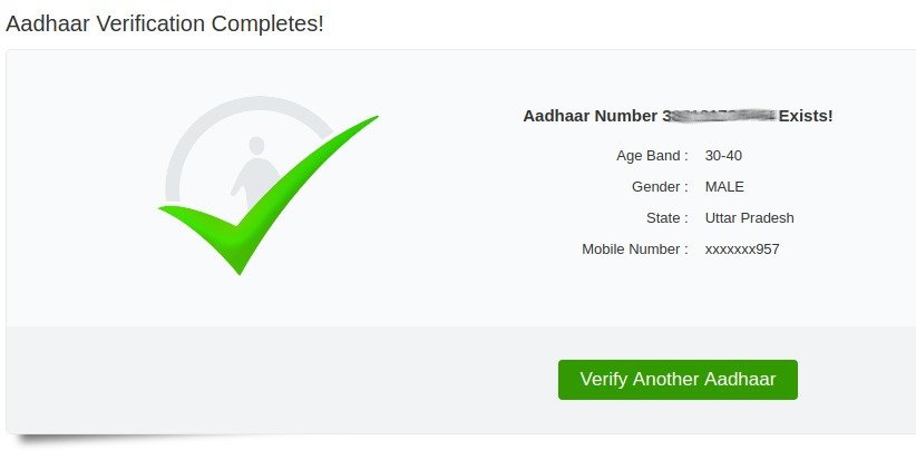 How Aadhaar UID verified the identity of an anonymous Twitter handle 4