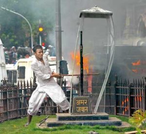 Amar Jawan Memorial to fallen soldiers of the country being vandalized