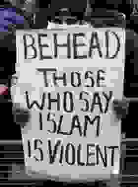 Behead those who say Islam is violent