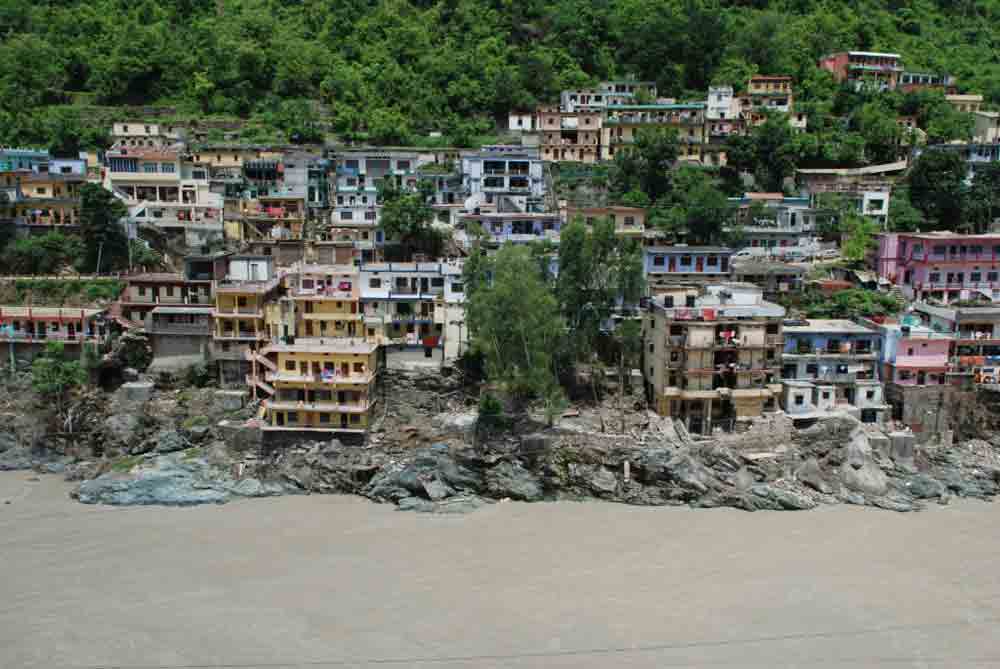Photo of the damaged banks from Uttarakhand floods