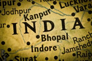 map of India showing cities Bhopal Indore Jodhpur Ranchi Jamshedpur Lucknow
