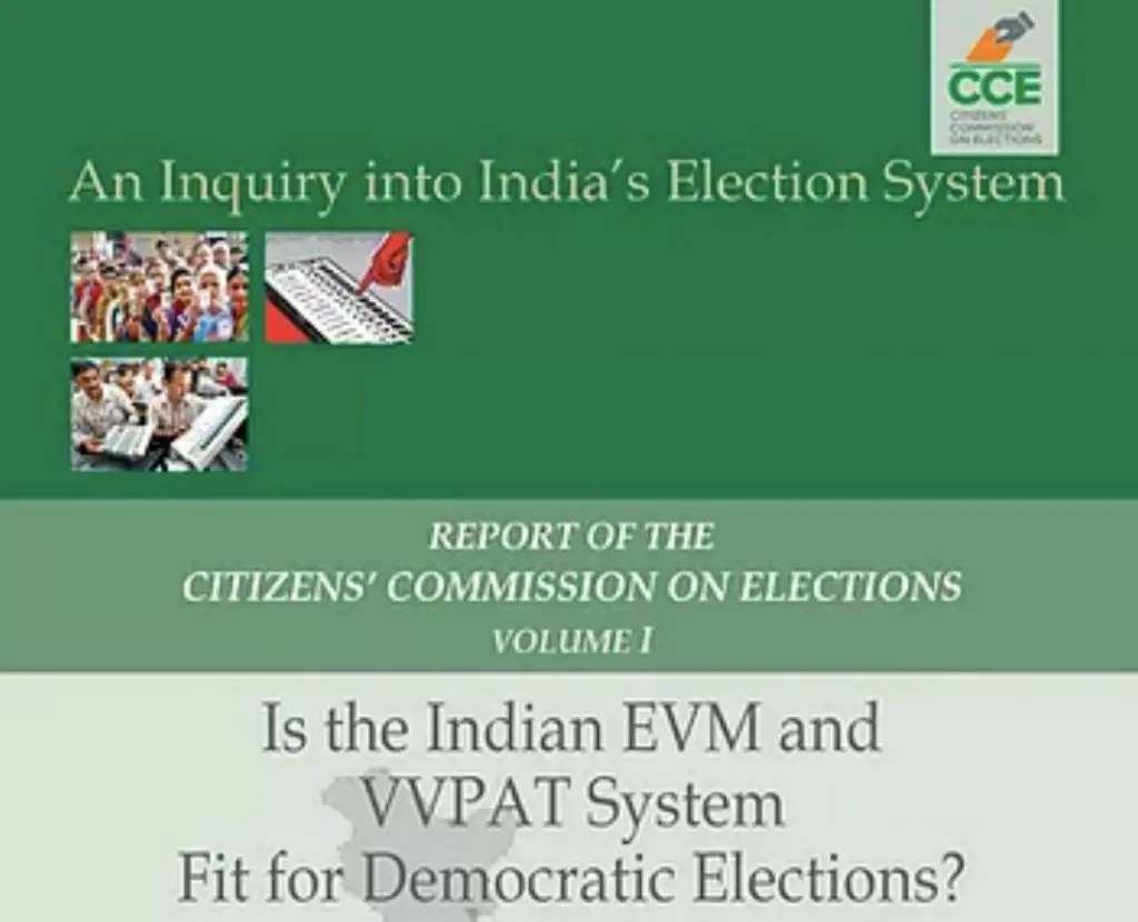 EVM voting should abide by democracy principles: Citizens’ Commission on Elections 2