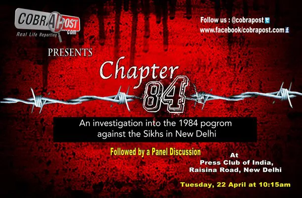 Chapter 84 - Delhi's anti-Sikh riots in 1984