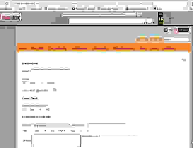 sonation form on BJP website shows Afghanistan as first choice