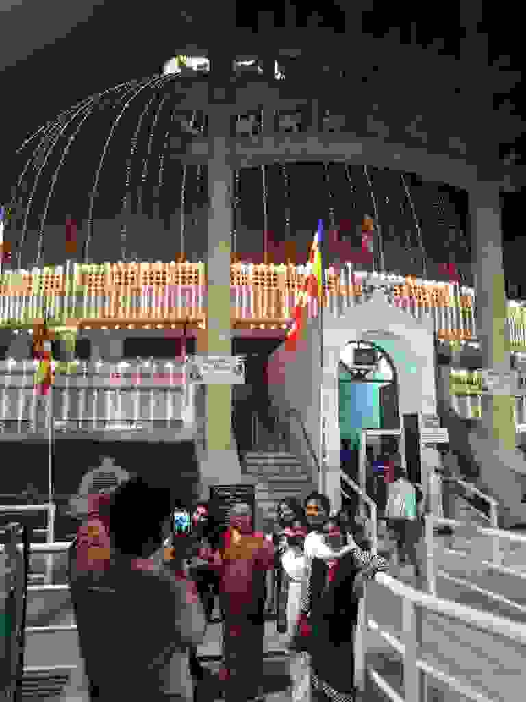 dalits posing in front of Deeksha Bhoomi on Dhamma Chakra Pravartan Din