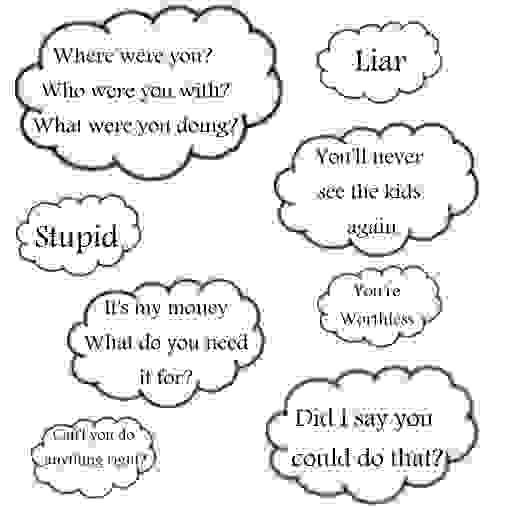 Domestic Emotional abuse shows no signs of inury unlike physical abuse, but the impact on the victim can be devastating.