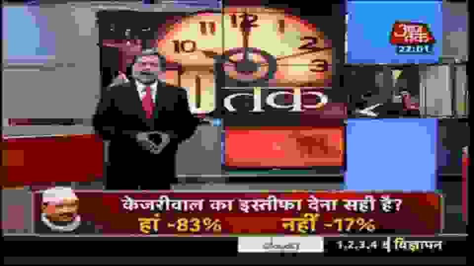83% think kejriwal did the right thing by resigning