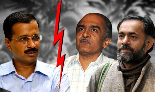 Kejriwal engineered the ouster of Prashant Bhushan and Yogendra Yadav from PAC