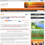 Modi's claims about Wikipedia and the US on his official website