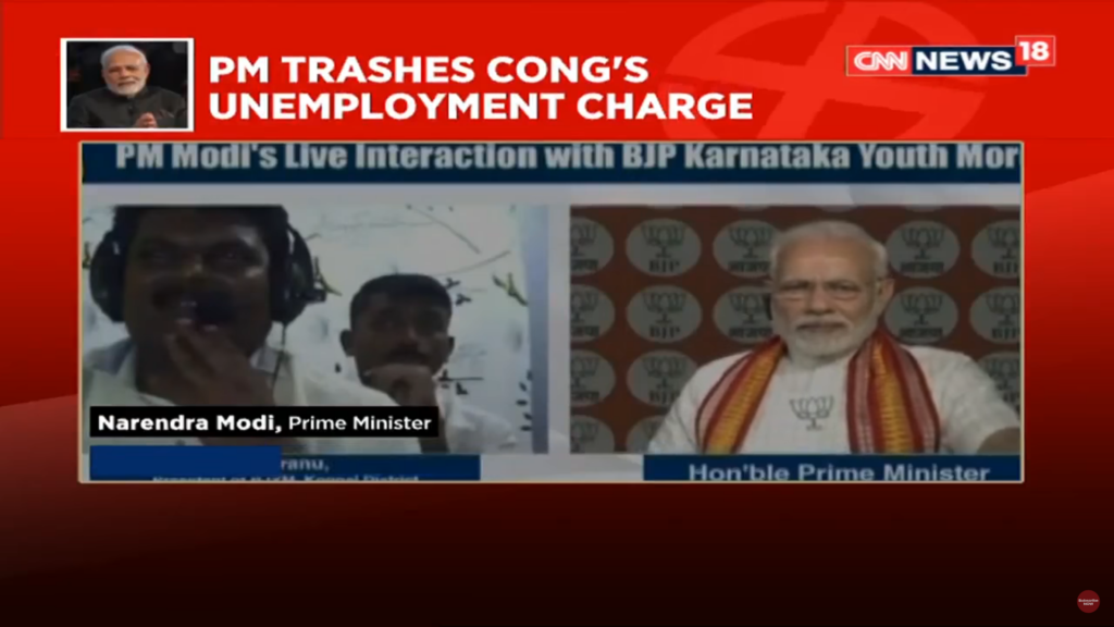 narendra modi congress unemployment