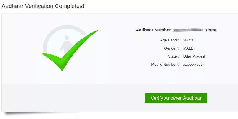 How Aadhaar UID verified the identity of an anonymous Twitter handle 2