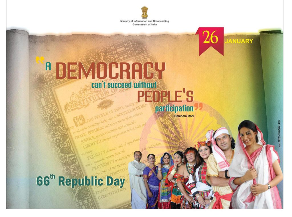 Indian Government Republic Day ad