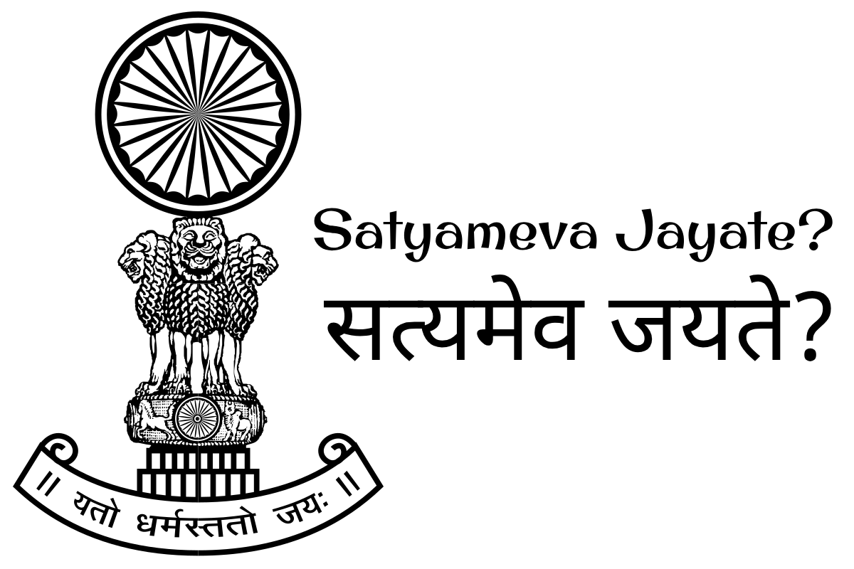 White Satyamev Jayate National Emblem of India on Black Background Free  Vector | Indian flag wallpaper, Indian flag pic, Indian flag images